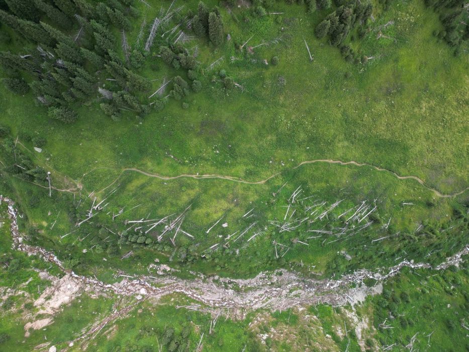 Аэросъёмка съёмка с дрона