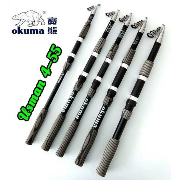 Удилище Okuma спиннинг донка телескоп 210см, Акция!: 1 200 тг. - Охота ...
