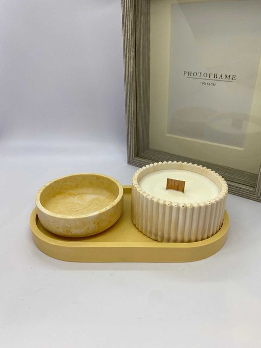 Декорстивен поднос, ръчна изработка