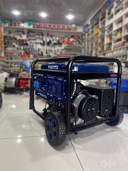 Ponto PT200GA 6.5kvt benzinli payvandlash generatori (Sak)