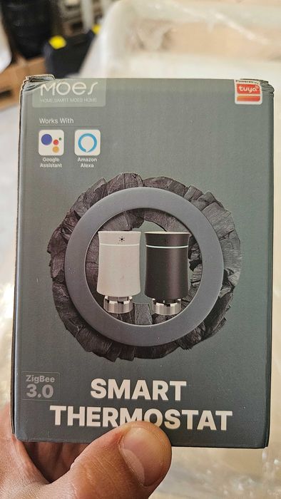 Умный дом Термостат MOES ZigBee3.0 для радиаторов