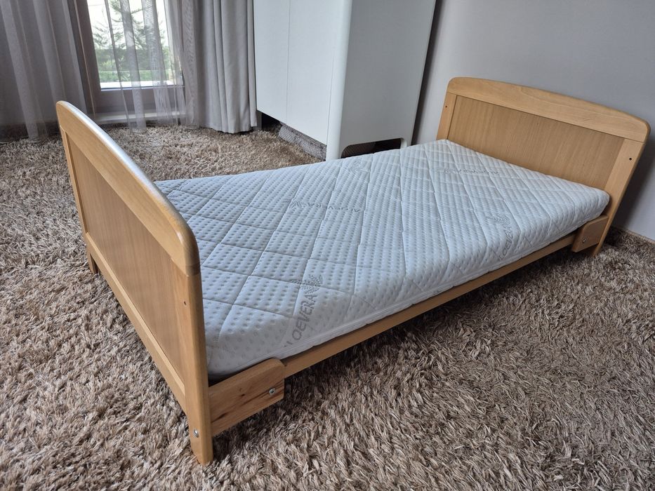 Детско/Бебешко легло Ponolino Björn (Масивно дърво) + Матрак