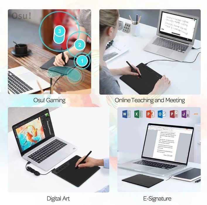 Висококачествен Графичен таблет за дигитално рисуване