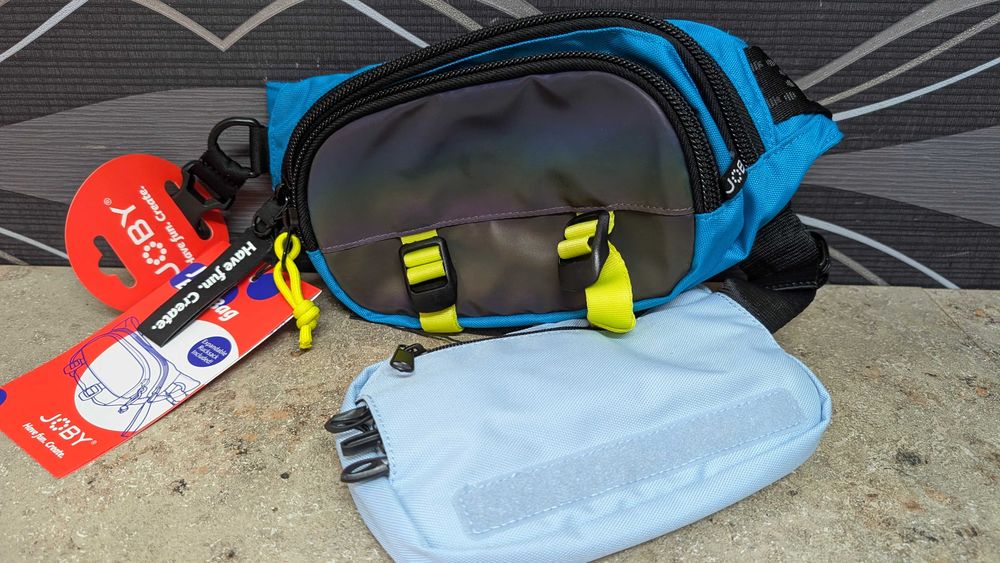 Borsetă Joby Bum Bag 2-in-1 cu Rucsac Extensibil – NOUĂ cu etichetă