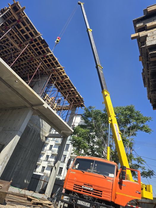 Услуга авто кран 32тон