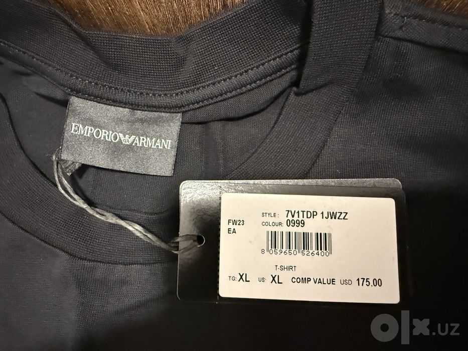 Летний комплект. Футболка+шорты. Emporio Armani.