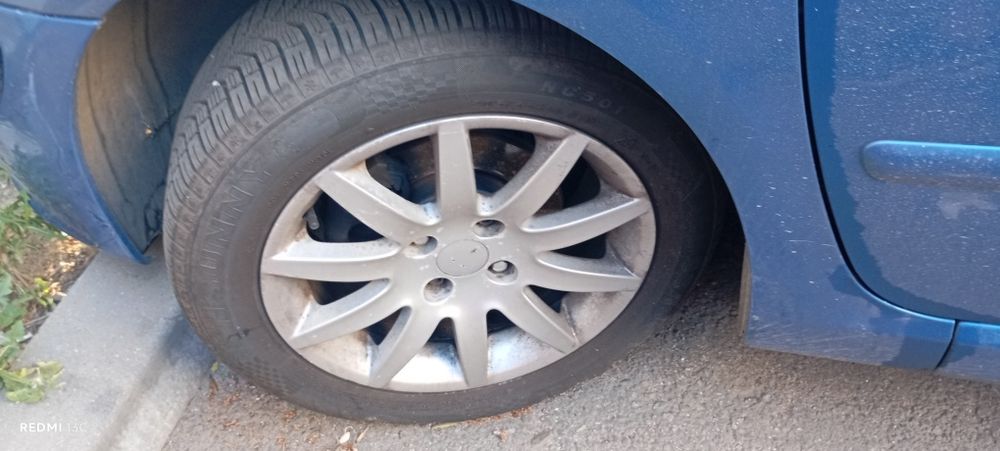 Jante Peugeot 16" + anvelope All Season – 4x108
