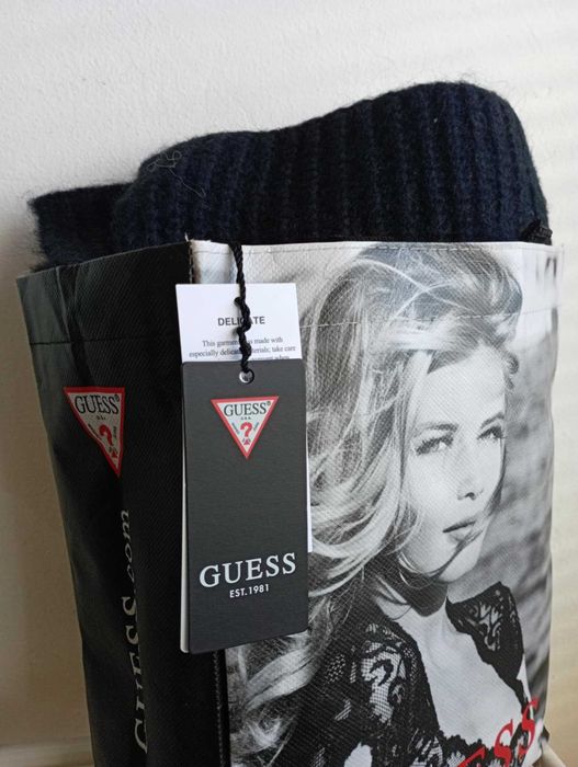 Плетен шал с вълна LEXIE Guess - НОВ