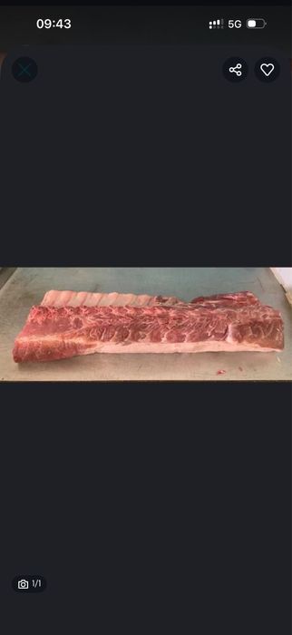 Короткое ребро оптом