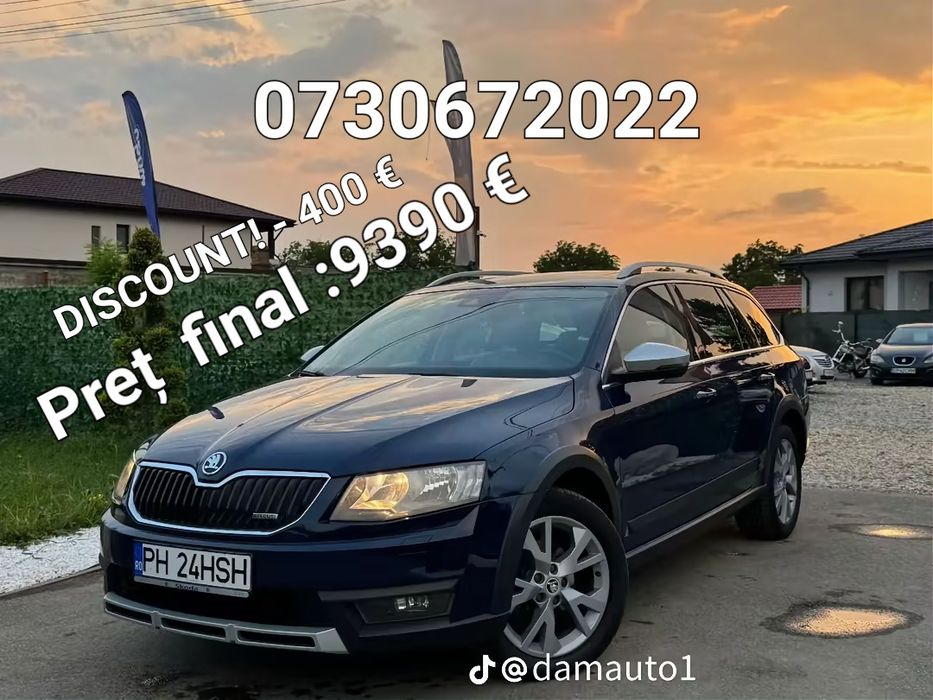 Skoda Scout III 2015/ euro 6 /2.0 diesel/ 150 hp/FĂRĂ ADBLUE.