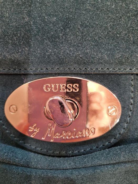 Geanta Guess din piele intoarsa