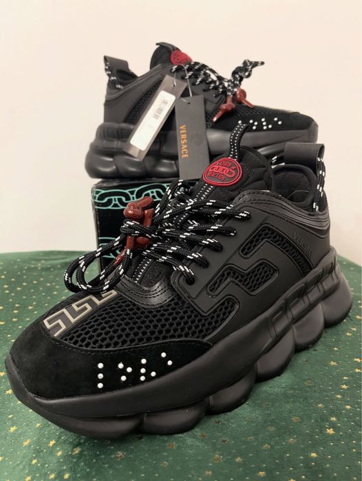 Versace Chain Reaction Triple Black