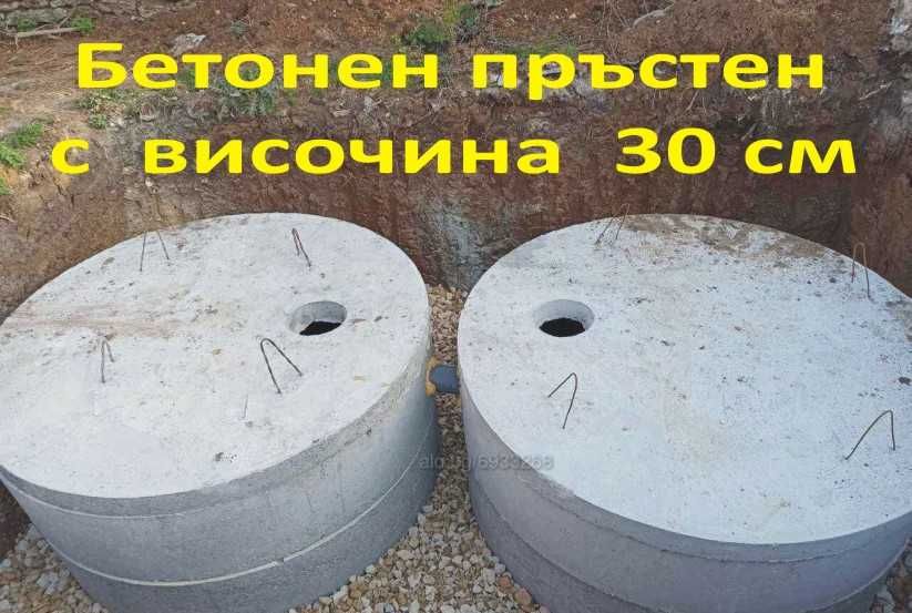 ИЗВИТИ бетонни Блокчета -КЛАДЕНЧОВИ за зидане на кладенци, шахти