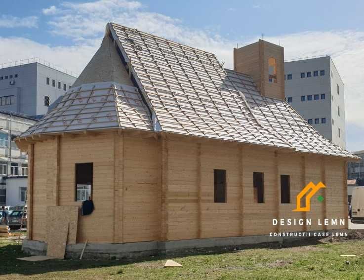 Biserica din lemn de brad  Alexandria