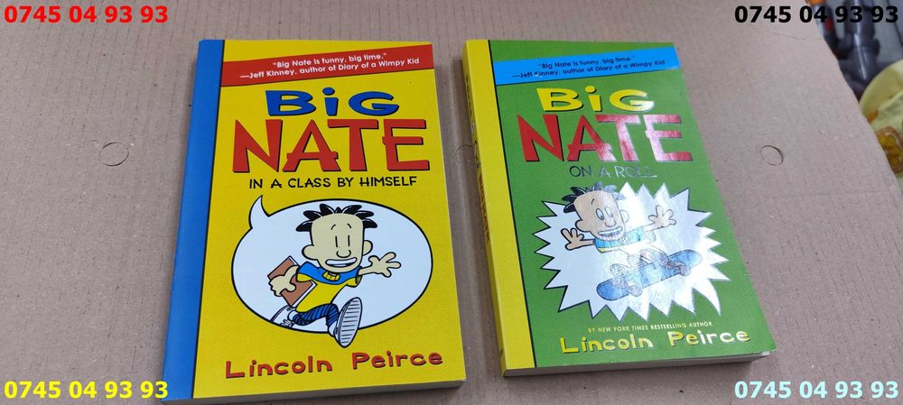 carte carti 2 vol. Big Nate in engleza pret pe ambele