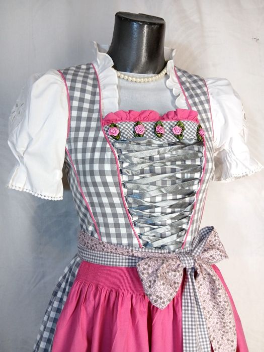 Dirndl Nr 36 rochie bavareză Oktoberfest tiroleza sarafan austriac