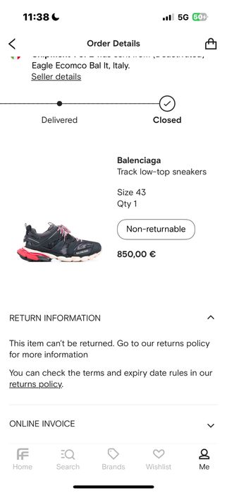 Balenciaga Track Men