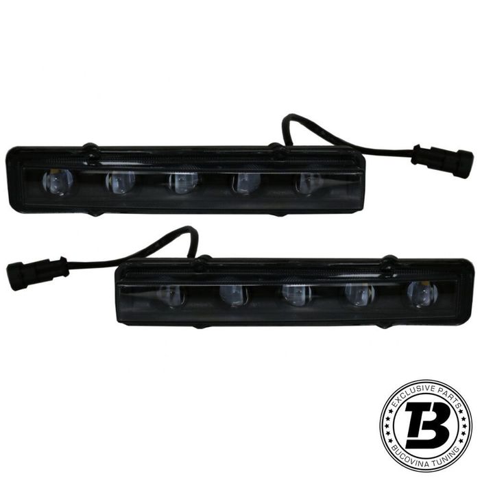 Lumini de zi LED DRL compatibile cu Mercedes G-Class W463 (89-12)