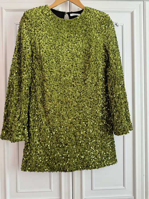 Рокля Lumina ,zara,guess с пайети официални