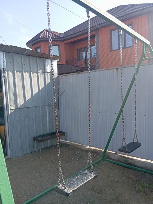 Железная качеля на двоих