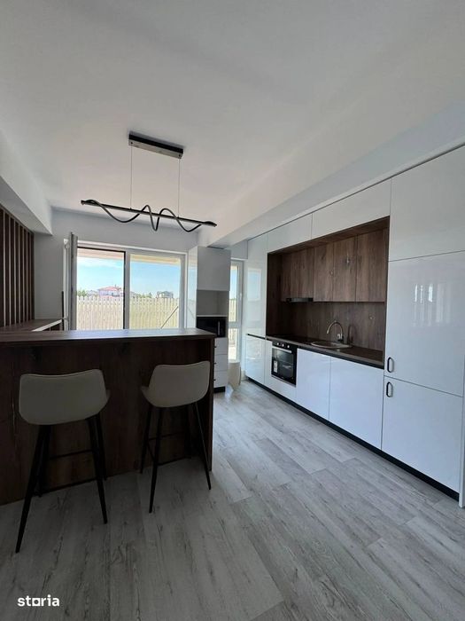 Mobilat complet nou cu gradina de 60 mp! Loc parcare inclus