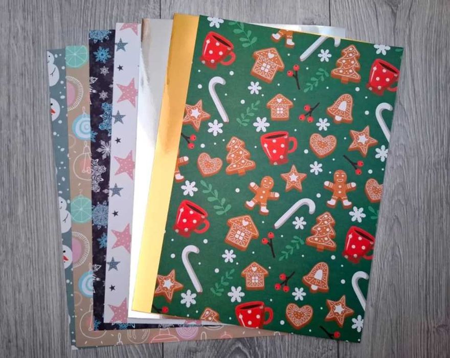 Vand kraft paper A4 92 modele/273 coli, 12 washi tape