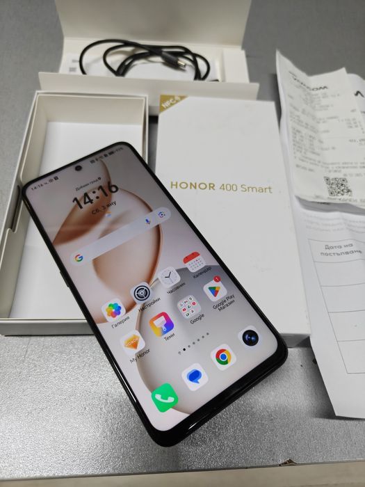 Honor 400 Smart  4+4/128Gb като нов с гаранция
