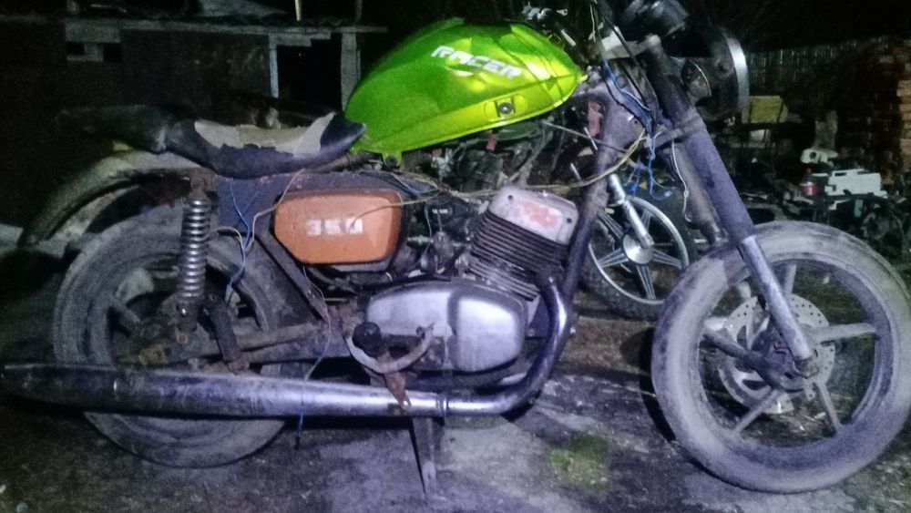 Мотоцикл Ява 350 чезет