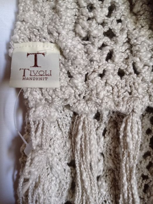 Fular Tívoli Handknit  in bumbac