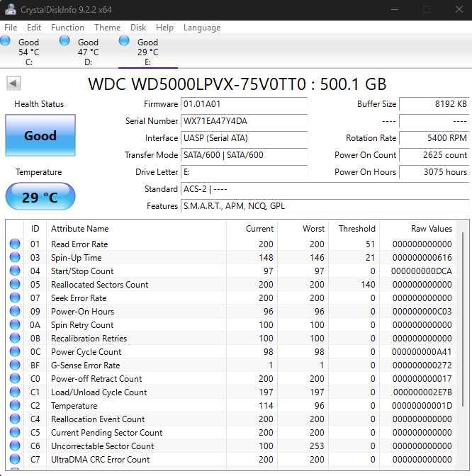 Lacie Seagate Toshiba HDD
