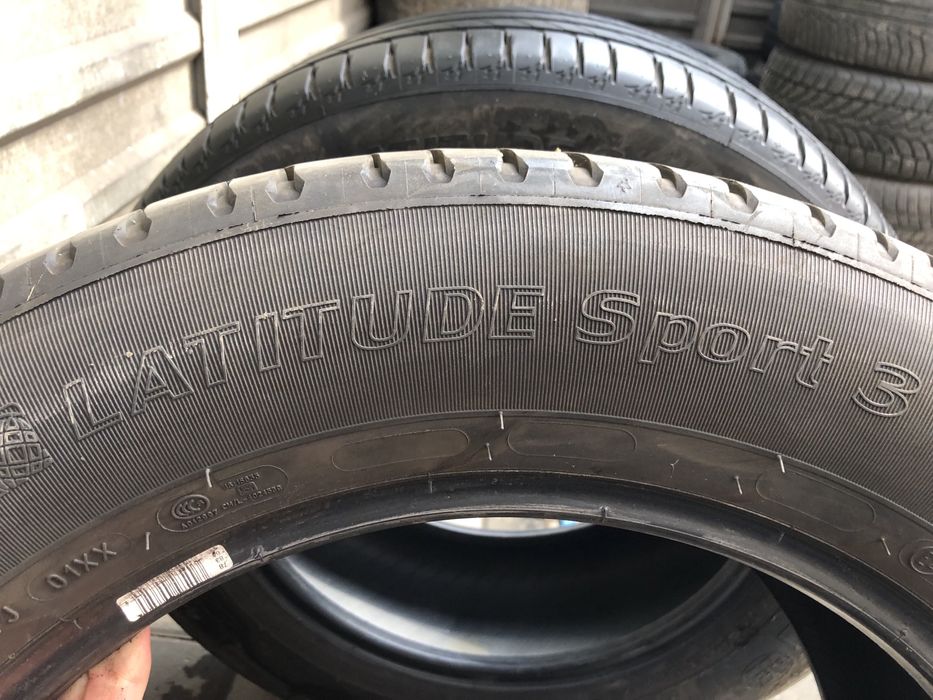 255/55/18 пара шин б/у из Германии