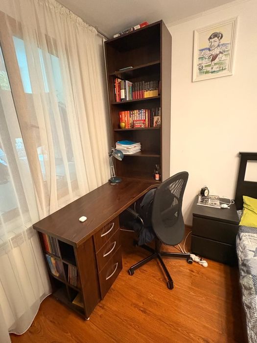 Vand birou din pal +pat +noptiera ikea