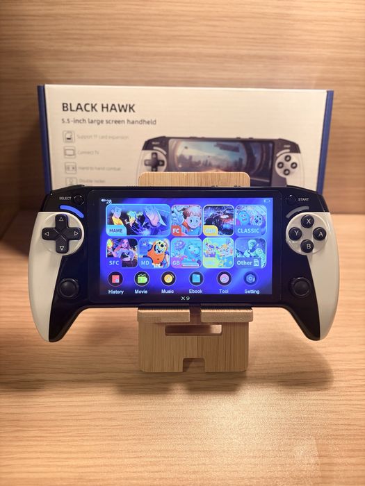 Ретро игрова конзола Black Hawk X8 LED 4К HD Display 10 000 игри Гаранция