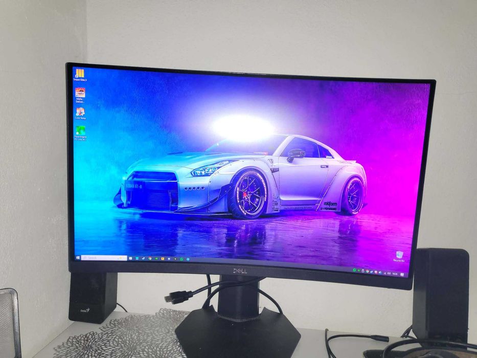 Dell Monitor pentru jocuri LED VA QHD, 165 Hz, 2 ms, FreeSync HDMI,