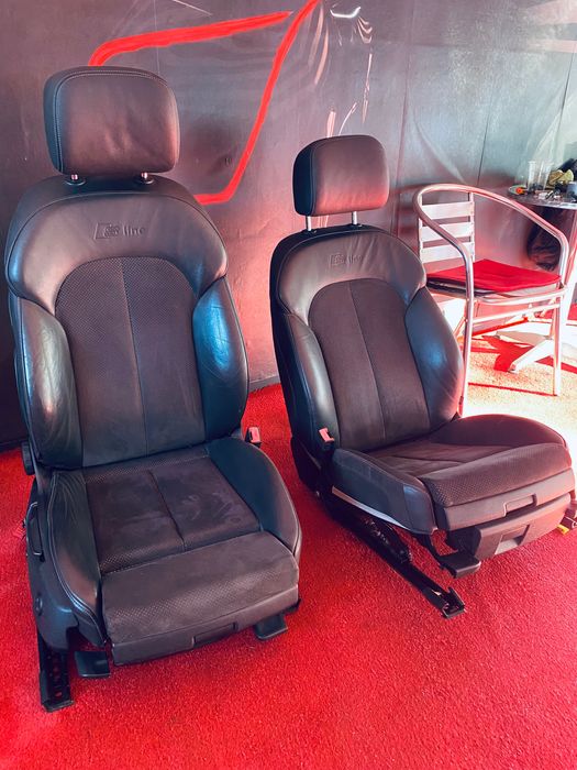 Предни седалки S-line алкантра  Audi A6, C7