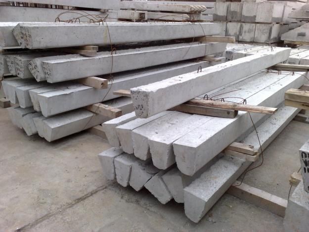 Пасынка Шпаллер Стойка Бетон қада