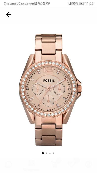Дамски часовник Fossil,чисто нов, с гаранция