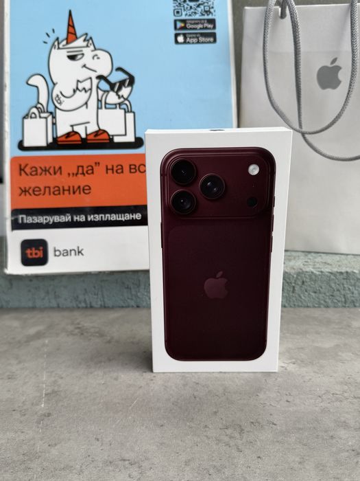 НОВ! USA*ЛИЗИНГ* iPhone 18 Pro 256Gb Burgundy E-Sim