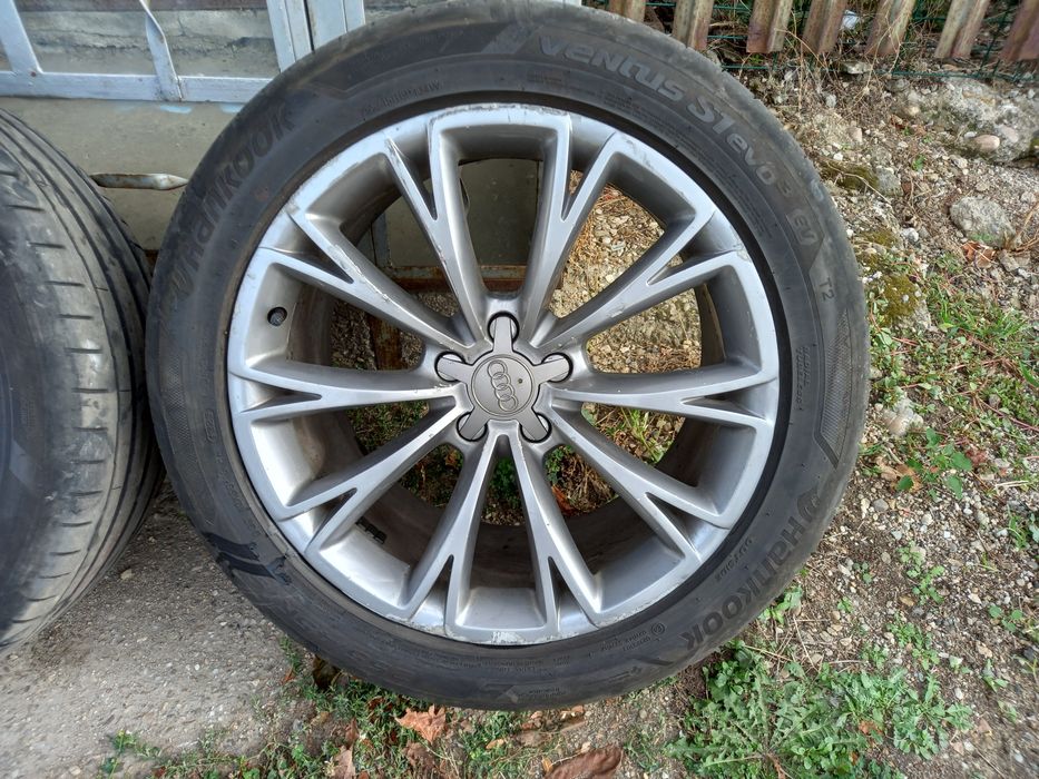 Vând jante Audi R19 Concave,  Vw, Skoda sau Mercedes 5x112 butuc 66.6