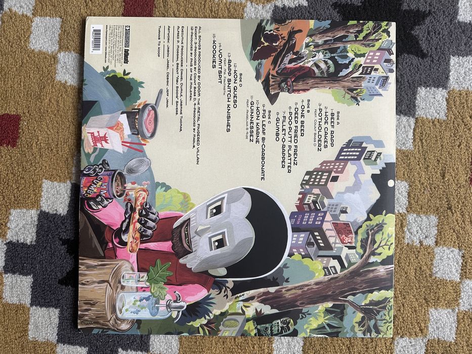 MF DOOM MM FOOD in prima presa US VG+