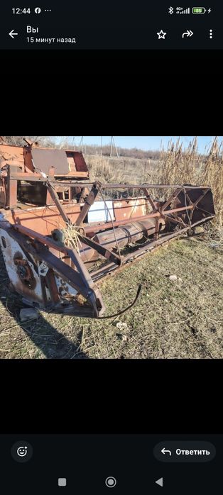 МТЗ 80 прес и жатка