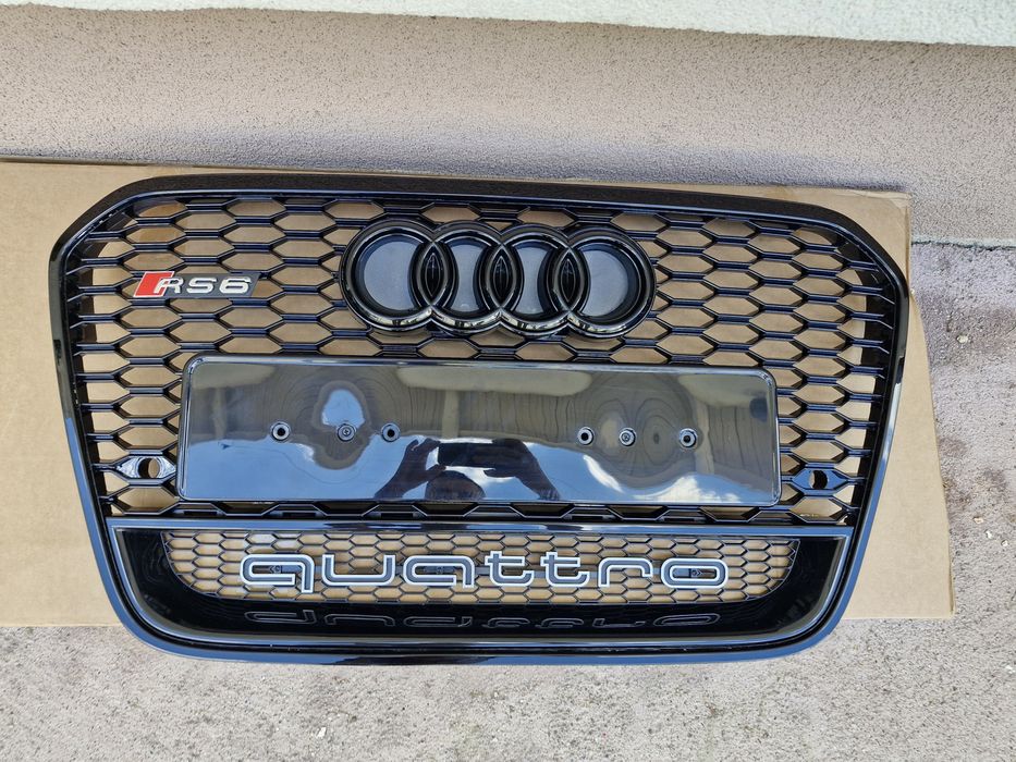 Grila centrala Audi A6 C7 RS6 LOOK 2011-2014