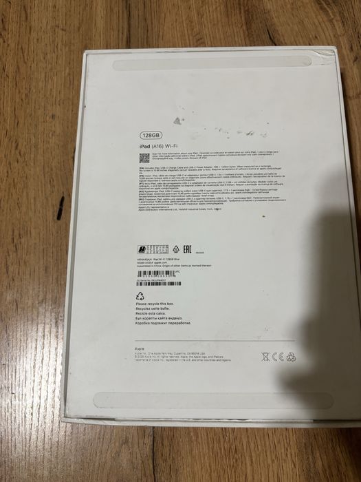 Ipad A16 128Gbкак новый