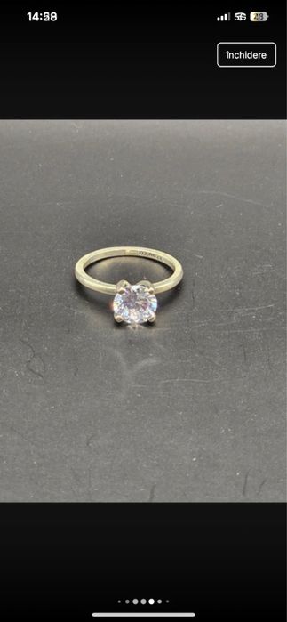 Inel Pandora cu piatra Moisanit D2.00ct