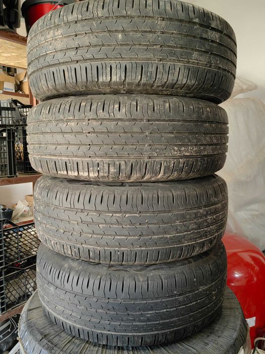 Jante OEM Skoda 16" + cauciucuri vara Continental