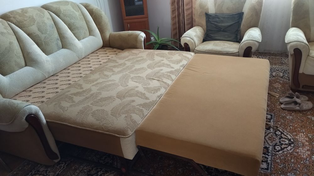 Canapea extensibila + 2fotolii