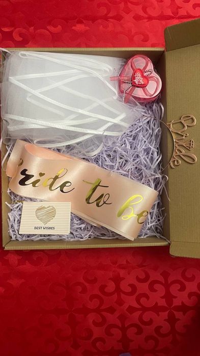 Bride box Я невеста Мен қалыңдықпын Hen party Девичник