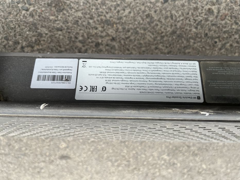 Электросамокат xiaomi