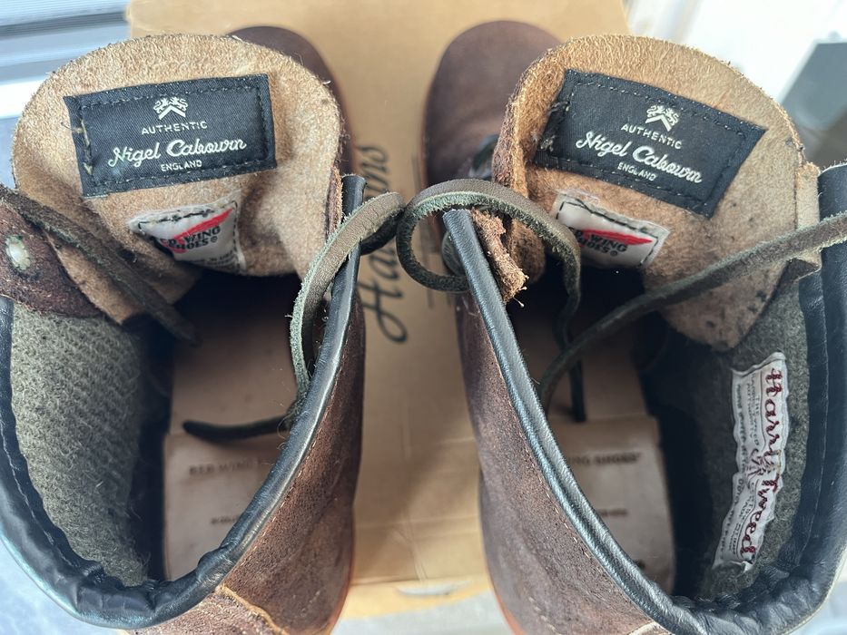 The Munson Boot by Nigel Cabourn and Red Wing