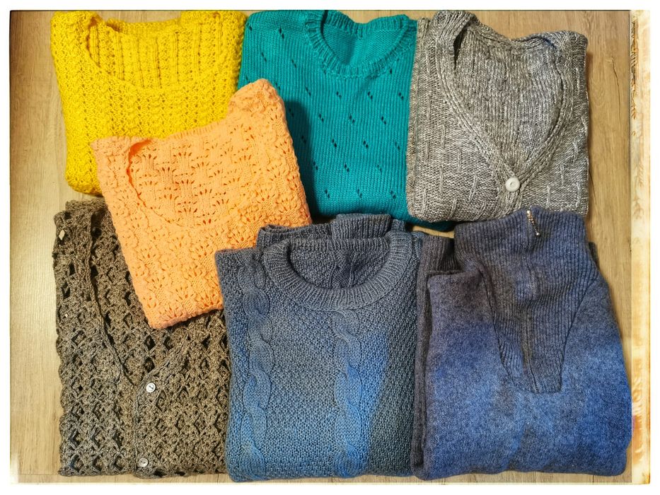 Плетени блузи и жилетки